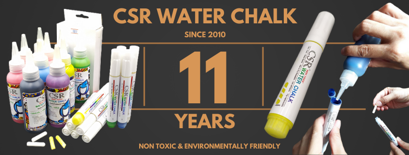 CSR Water Chalk ด้วยคุณภาพและความไว้วางใจ มากกว่า 10 ปี โดย บริษัท ดูแอนด์บี จำกัด 